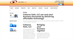 Desktop Screenshot of coltarushalo.com